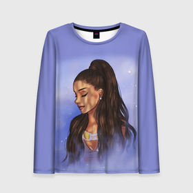 Женский лонгслив 3D с принтом Ariana Grande (Ариана Гранде) в городе Новоалтайск, 100% полиэстер | длинные рукава, круглый вырез горловины, полуприлегающий силуэт | ariana grande | актриса | американская певица | ариана | ариана гранде | гранде | девушка | музыка | певица | песни | продюсер