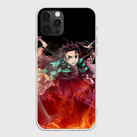 Чехол для iPhone 12 Pro Max с принтом KIMETSU NO YAIBA в городе Новоалтайск, Силикон |  | Тематика изображения на принте: demon slayer | demon slayer: kimetsu no yaiba | kimetsu | kimetsu no yaiba | nezuko | slayer | tanjiro | клинок рассекающий демонов | незуко | танджиро | шинобу кочо