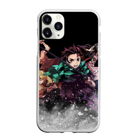 Чехол для iPhone 11 Pro матовый с принтом KIMETSU NO YAIBA в городе Новоалтайск, Силикон |  | demon slayer | demon slayer: kimetsu no yaiba | kimetsu | kimetsu no yaiba | nezuko | slayer | tanjiro | клинок рассекающий демонов | незуко | танджиро | шинобу кочо