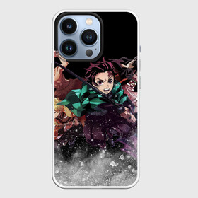 Чехол для iPhone 13 Pro с принтом КЛИНОК РАССЕКАЮЩИЙ ДЕМОНОВ KNY в городе Новоалтайск,  |  | Тематика изображения на принте: demon slayer | demon slayer: kimetsu no yaiba | kimetsu | kimetsu no yaiba | nezuko | slayer | tanjiro | клинок рассекающий демонов | незуко | танджиро | шинобу кочо