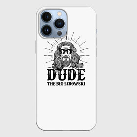 Чехол для iPhone 13 Pro Max с принтом The Big Lebowski в городе Новоалтайск,  |  | Тематика изображения на принте: criminal | dude | gangster | the big lebowski | the jesus rolls | большой лебовски | броски хесуса | гангстер | криминал | фильм | чувак