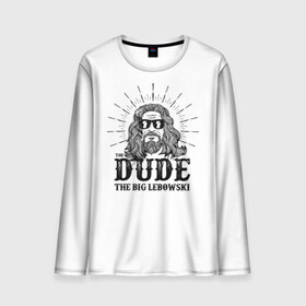 Мужской лонгслив 3D с принтом The Big Lebowski в городе Новоалтайск, 100% полиэстер | длинные рукава, круглый вырез горловины, полуприлегающий силуэт | criminal | dude | gangster | the big lebowski | the jesus rolls | большой лебовски | броски хесуса | гангстер | криминал | фильм | чувак