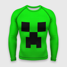 Мужской рашгард 3D с принтом MINECRAFT CREEPER | КРИПЕР в городе Новоалтайск,  |  | block | criper | cube | minecraft | pixel | блок | геометрия | крафт | крипер | кубики | майнкрафт | пиксели