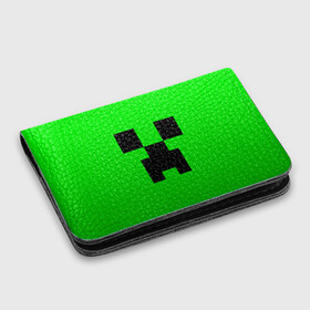 Картхолдер с принтом с принтом MINECRAFT CREEPER | КРИПЕР в городе Новоалтайск, натуральная матовая кожа | размер 7,3 х 10 см; кардхолдер имеет 4 кармана для карт; | Тематика изображения на принте: block | criper | cube | minecraft | pixel | блок | геометрия | крафт | крипер | кубики | майнкрафт | пиксели