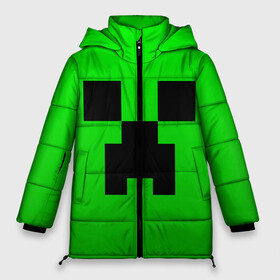 Женская зимняя куртка 3D с принтом MINECRAFT в городе Новоалтайск, верх — 100% полиэстер; подкладка — 100% полиэстер; утеплитель — 100% полиэстер | длина ниже бедра, силуэт Оверсайз. Есть воротник-стойка, отстегивающийся капюшон и ветрозащитная планка. 

Боковые карманы с листочкой на кнопках и внутренний карман на молнии | block | criper | cube | minecraft | pixel | блок | геометрия | крафт | крипер | кубики | майнкрафт | пиксели
