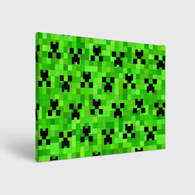 Холст прямоугольный с принтом MINECRAFT | МАЙНКРАФТ в городе Новоалтайск, 100% ПВХ |  | Тематика изображения на принте: block | criper | cube | minecraft | pixel | блок | геометрия | крафт | крипер | кубики | майнкрафт | пиксели