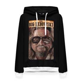 Женская толстовка 3D с принтом The Big Lebowski в городе Новоалтайск, 100% полиэстер  | двухслойный капюшон со шнурком для регулировки, мягкие манжеты на рукавах и по низу толстовки, спереди карман-кенгуру с мягким внутренним слоем. | big | lebowski | the | большой | кинофильм | лебовски