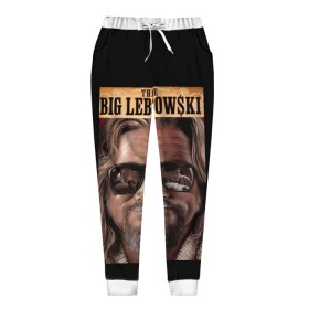 Женские брюки 3D с принтом The Big Lebowski в городе Новоалтайск, полиэстер 100% | прямой крой, два кармана без застежек по бокам, с мягкой трикотажной резинкой на поясе и по низу штанин. В поясе для дополнительного комфорта — широкие завязки | big | lebowski | the | большой | кинофильм | лебовски