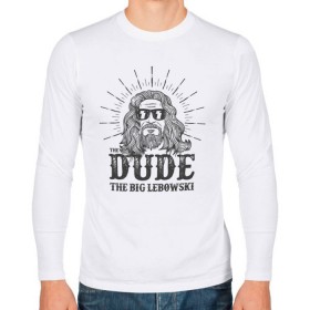 Мужской лонгслив хлопок с принтом The Big Lebowski в городе Новоалтайск, 100% хлопок |  | 2020 | art | big lebowski | dude | english | film | movie | poster | retro | актёр | америка | английский | арт | бог | большой лебовски | братья | год | джефф бриджес | звёзды | кино | лебовский | леон | на английском | надпись