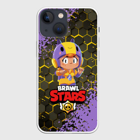 Чехол для iPhone 13 mini с принтом BRAWL STARS BEA. в городе Новоалтайск,  |  | bea | bibi | brawl stars | colt | crow | el brown | leon | leon shark | max | nita | sally leon | shark | акула | беа | берли | биби | бравл старс | браун | ворон | кольт | леон | леон акула | макс | нита | шелли