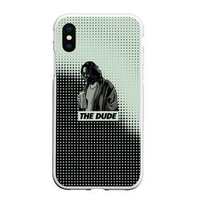 Чехол для iPhone XS Max матовый с принтом БОЛЬШОЙ ЛЕБОВСКИ в городе Новоалтайск, Силикон | Область печати: задняя сторона чехла, без боковых панелей | lebowski | the big lebowski | the jesus rolls | большой лебовски | броски хесуса | кино | лебовски | чувак