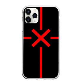 Чехол для iPhone 11 Pro Max матовый с принтом Минимализм в городе Новоалтайск, Силикон |  | геометрия | крестик | минимализм | полосы