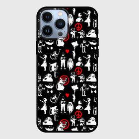 Чехол для iPhone 13 Pro Max с принтом Banksy в городе Новоалтайск,  |  | banksy | анархизм | андерграунд | антивоенное движение | антиимпериализм | антикапитализм | бенкс | бенкси | бристоль | бэнкс | бэнкси | граффити | нигилизм | стрит арт | художник