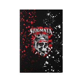 Обложка для паспорта матовая кожа с принтом Stigmata в городе Новоалтайск, натуральная матовая кожа | размер 19,3 х 13,7 см; прозрачные пластиковые крепления | music | rock | stigmata | альтернатива | музыка | рок | стигмата | тарас уманскии