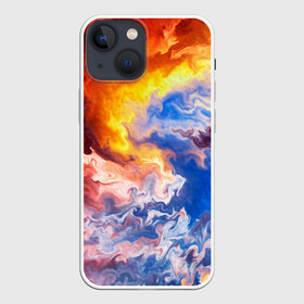 Чехол для iPhone 13 mini с принтом Краски в городе Новоалтайск,  |  | fire | абстракция | вода | градиент | искусство | краски | огни | огонь | отражение | разводы | стихии
