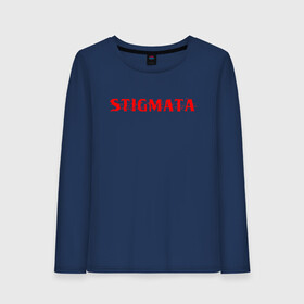 Женский лонгслив хлопок с принтом Stigmata в городе Новоалтайск, 100% хлопок |  | music | rock | stigmata | альтернатива | музыка | рок | стигмата | тарас уманскии