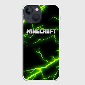 Чехол для iPhone 13 mini с принтом MINECRAFT STORM в городе Новоалтайск,  |  | block | creeper | cube | minecraft | pixel | блок | геометрия | крафт | крипер | кубики | майнкрафт | пиксели