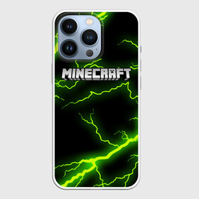 Чехол для iPhone 13 Pro с принтом MINECRAFT STORM в городе Новоалтайск,  |  | Тематика изображения на принте: block | creeper | cube | minecraft | pixel | блок | геометрия | крафт | крипер | кубики | майнкрафт | пиксели