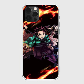 Чехол для iPhone 12 Pro Max с принтом KIMETSU NO YAIBA в городе Новоалтайск, Силикон |  | Тематика изображения на принте: demon slayer | demon slayer: kimetsu no yaiba | kimetsu | kimetsu no yaiba | nezuko | slayer | tanjiro | клинок рассекающий демонов | незуко | танджиро | шинобу кочо