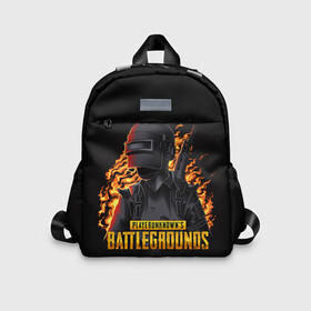 Детский рюкзак 3D с принтом PUBG | ПАБГ в городе Новоалтайск, 100% полиэстер | лямки с регулируемой длиной, сверху петелька, чтобы рюкзак можно было повесить на вешалку. Основное отделение закрывается на молнию, как и внешний карман. Внутри дополнительный карман. По бокам два дополнительных кармашка | action | battle royal | bright | fire | flame | game | heat | light | play | playerunknowns battlegrounds | pubg | wildfire | winner winner chiken dinner | искры | огненный | огонь | пабг | пламя | пожар | шутер