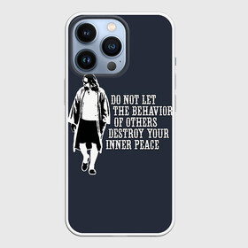 Чехол для iPhone 13 Pro с принтом The Big Lebowski в городе Новоалтайск,  |  | dude | film | бриджес | герой | джефф | джеффри | дюдя | комедия | лебовски | персонаж | фильм | чувак