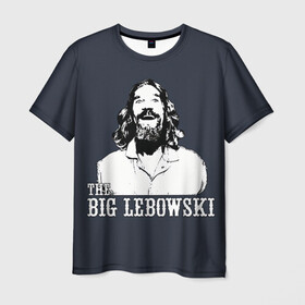 Мужская футболка 3D с принтом The Big Lebowski в городе Новоалтайск, 100% полиэфир | прямой крой, круглый вырез горловины, длина до линии бедер | dude | film | бриджес | герой | джефф | джеффри | дюдя | комедия | лебовски | персонаж | фильм | чувак