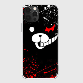 Чехол для iPhone 12 Pro Max с принтом MONOKUMA в городе Новоалтайск, Силикон |  | anime | bear | black  white | danganronpa | kurokuma | monodam | monokuma | monomi | monotaro | rabbit | school | shirokuma | аниме | главарь | мoноми | монокума | черно белый | школа