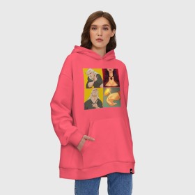 Худи SuperOversize хлопок с принтом Выбор Ведьмака в городе Новоалтайск, 70% хлопок, 30% полиэстер, мягкий начес внутри | карман-кенгуру, эластичная резинка на манжетах и по нижней кромке, двухслойный капюшон
 | logo | netflix | witcher | бард | ведьмак | ведьмы | волк | геральт | йеннифэр | лютик | наёмник | охотник | цирилла