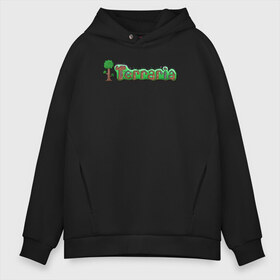 Мужское худи Oversize хлопок с принтом Terraria в городе Новоалтайск, френч-терри — 70% хлопок, 30% полиэстер. Мягкий теплый начес внутри —100% хлопок | боковые карманы, эластичные манжеты и нижняя кромка, капюшон на магнитной кнопке | brain of cthulhu | eater of worlds | eye of cthulhu | game | king slime | moon lord | queen bee | skeletron | terka | terra | terraria | игры | майкрафт | терария | терка | террария