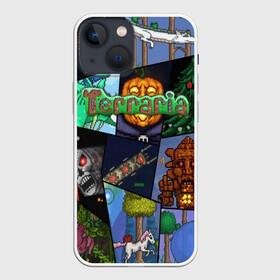 Чехол для iPhone 13 mini с принтом Terraria | Террария (Z) в городе Новоалтайск,  |  | minecraft | terraria | инди игры | майнкрафт | террария