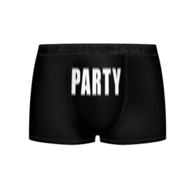 Мужские трусы 3D с принтом Hard PARTY в городе Новоалтайск, 50% хлопок, 50% полиэстер | классическая посадка, на поясе мягкая тканевая резинка | hard party | party | pati | вечеринка | как у томби | пати | хард пати | что было дальше