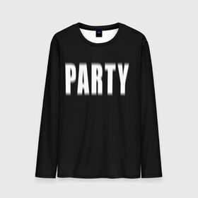 Мужской лонгслив 3D с принтом Hard PARTY в городе Новоалтайск, 100% полиэстер | длинные рукава, круглый вырез горловины, полуприлегающий силуэт | hard party | party | pati | вечеринка | как у томби | пати | хард пати | что было дальше