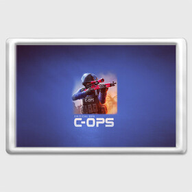 Магнит 45*70 Critical Ops: в городе Новоалтайск, Пластик | Размер: 78*52 мм; Размер печати: 70*45 | c ops | critical | ops | игра | шутер