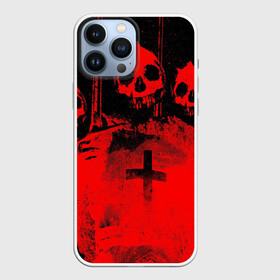 Чехол для iPhone 13 Pro Max с принтом Анархия в городе Новоалтайск,  |  | Тематика изображения на принте: 666 | анархия | зло | крест | тьма | черепа