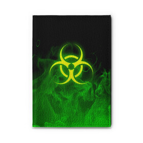 Обложка для автодокументов с принтом BIOHAZARD в городе Новоалтайск, натуральная кожа |  размер 19,9*13 см; внутри 4 больших “конверта” для документов и один маленький отдел — туда идеально встанут права | Тематика изображения на принте: biohazard | radiation | re | re3 | residenr evil | toxic | virusвирус | world war z | биохазард | обитель зла | радиация | токсик | эпидемия