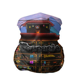 Бандана-труба 3D с принтом TERRARIA в городе Новоалтайск, 100% полиэстер, ткань с особыми свойствами — Activecool | плотность 150‒180 г/м2; хорошо тянется, но сохраняет форму | game | pixel | terraria | игра | пиксель | террариа