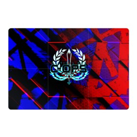 Магнитный плакат 3Х2 с принтом C-OPS в городе Новоалтайск, Полимерный материал с магнитным слоем | 6 деталей размером 9*9 см | c ops | critical ops | game | ops. critical | игра | критикал опс | шутер