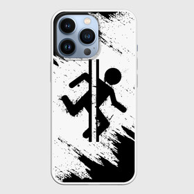 Чехол для iPhone 13 Pro с принтом PORTAL в городе Новоалтайск,  |  | aperture laboratories | glados | portal | portal 2 | valve | гладос | портал | портал 2 | челл
