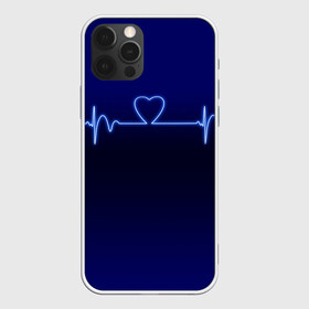Чехол для iPhone 12 Pro Max с принтом Кардиограмма про любовь в городе Новоалтайск, Силикон |  | Тематика изображения на принте: 14 февраля | 8 марта | валентинов день | влюблен | влюбленность | влюбленные | вместе навсегда | девичник | девушке | день вл | для жены | здоровье | кардиограмма | любимая | любимый | люблю