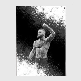 Постер с принтом Conor McGregor в городе Новоалтайск, 100% бумага
 | бумага, плотность 150 мг. Матовая, но за счет высокого коэффициента гладкости имеет небольшой блеск и дает на свету блики, но в отличии от глянцевой бумаги не покрыта лаком | conor | conor mcgregor | mcgregor | mma | ufc | бокс | борьба | конор | конор мак грегор | мма | юфс