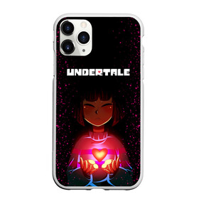 Чехол для iPhone 11 Pro Max матовый с принтом UNDERTALE FRISK в городе Новоалтайск, Силикон |  | Тематика изображения на принте: asriel dreemurr | chara | frisk | gaster blaster | sans | undertale | азриэль дримурр | андертейл | андрайн | гастер | меттатон | санс | фриск | чара