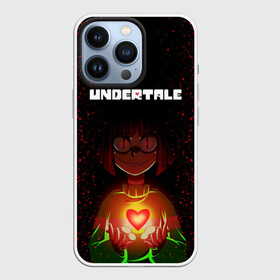 Чехол для iPhone 13 Pro с принтом UNDERTALE CHARA в городе Новоалтайск,  |  | asriel dreemurr | chara | frisk | gaster blaster | sans | undertale | азриэль дримурр | андертейл | андрайн | гастер | меттатон | санс | фриск | чара