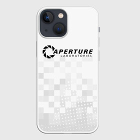 Чехол для iPhone 13 mini с принтом PORTAL в городе Новоалтайск,  |  | aperture laboratories | glados | portal | portal 2 | valve | гладос | портал | портал 2 | челл