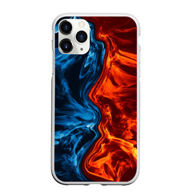 Чехол для iPhone 11 Pro матовый с принтом Огонь и вода в городе Новоалтайск, Силикон |  | fire | texture | абстракция | граффити | краски | лед | линии | огонь | огонь и лед | текстура | уличный стиль | яркая