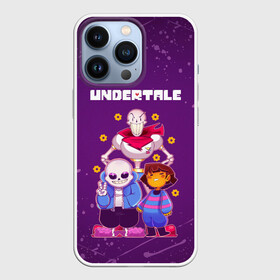 Чехол для iPhone 13 Pro с принтом UNDERTALE в городе Новоалтайск,  |  | asriel dreemurr | chara | frisk | gaster blaster | sans | undertale | азриэль дримурр | андертейл | андрайн | гастер | меттатон | санс | фриск | чара