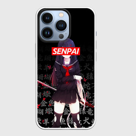 Чехол для iPhone 13 Pro с принтом SENPAI ANIME   СЕНПАЙ ГЕРОИНЯ С КАТАНОЙ   KATANA в городе Новоалтайск,  |  | Тематика изображения на принте: ahegao | kawai | kowai | oppai | otaku | senpai | sugoi | waifu | yandere | ахегао | ковай | отаку | сенпай | яндере