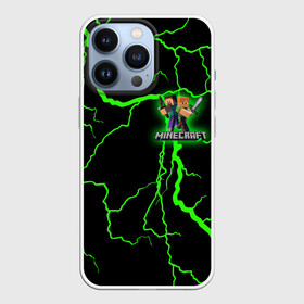 Чехол для iPhone 13 Pro с принтом MINECRAFT CREEPER в городе Новоалтайск,  |  | Тематика изображения на принте: block | creeper | cube | minecraft | pixel | блок | геометрия | крафт | крипер | кубики | майнкрафт | пиксели
