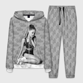 Мужской костюм 3D с принтом ARIANA GRANDE. в городе Новоалтайск, 100% полиэстер | Манжеты и пояс оформлены тканевой резинкой, двухслойный капюшон со шнурком для регулировки, карманы спереди | Тематика изображения на принте: ariana grande | k bye for now | nickelodeon | американская актриса | ари | ариана | ариана гранде | ариана гранде бутера | грандес | королевы крика | селена гомез
