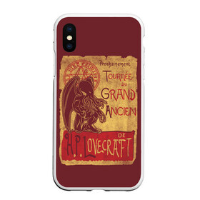 Чехол для iPhone XS Max матовый с принтом Cthulhu в городе Новоалтайск, Силикон | Область печати: задняя сторона чехла, без боковых панелей | call of cthulhu | cthulhu | lovecraft | valaybalalay | валайбалалай | зов | ктулху | лавкрафт | мистика | монстры | ужасы | фэнтези | хоррор