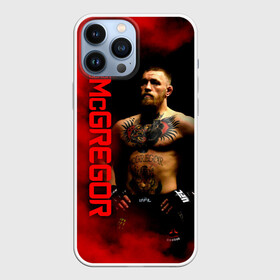 Чехол для iPhone 13 Pro Max с принтом Конор МакГрегор в городе Новоалтайск,  |  | conor mcgregor | m1 | the notorious | ufc | боевые | боец | борьба | единоборства | ирландский | искусства | конор макгрегор | м1 | мма | печально известный | смешанные | юфс
